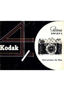 Kodak Retina Reflex S manual. Camera Instructions.